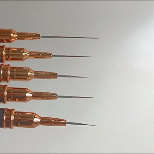 日式极细彩绘笔画娃娃手绘指甲图案画花全套美甲店专用