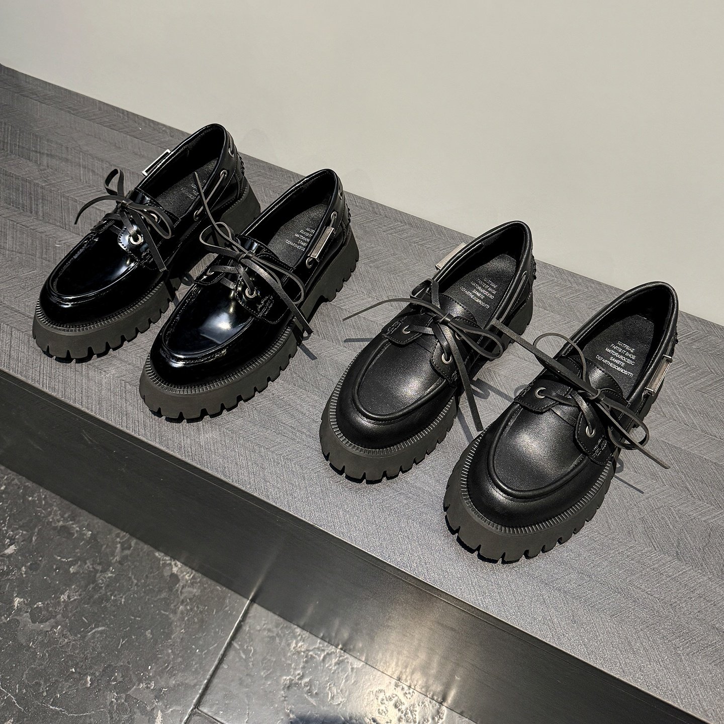 圆圆妈2026春季简约圆头深口小皮鞋系带单鞋百搭学院风厚底松糕鞋,女鞋,深口单鞋,淘宝优惠券,粉丝福利购,淘宝优惠卷