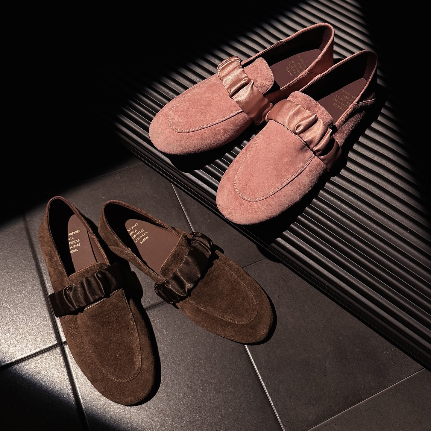 圆圆妈2026春季时尚圆头深口一脚蹬乐福鞋休闲百搭平跟羊翻女鞋子,女鞋,深口单鞋,淘宝优惠券,粉丝福利购,淘宝优惠卷