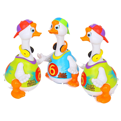 汇乐官方摇摆鹅会跳舞1-3岁玩具