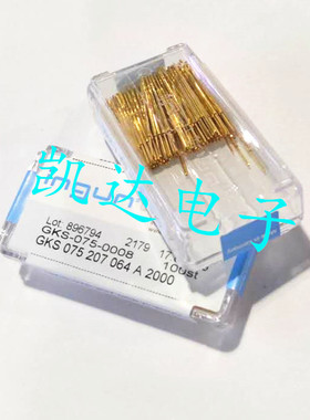 INGUN英钢探针GKS075 207 064A2000（直上菱形头）1.02mm测试针