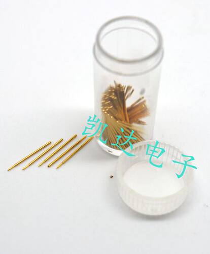 镀金头测试针PA048-J（圆头型）探针 0.48mm精密针 弹簧针 顶针