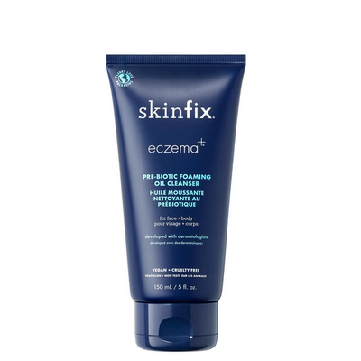 现货Skinfix Eczema+ Pre-Biotic Foaming Oil湿疹泡沫洁面150ml
