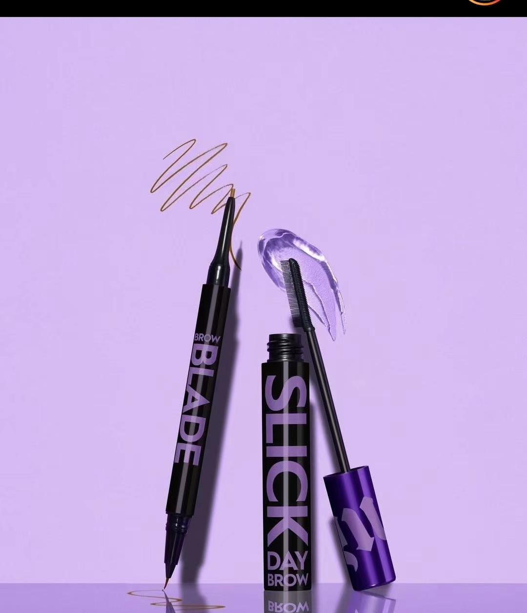 现货 Urban Decay/衰败城市 2合一眉笔防水笔睫毛膏 眉胶