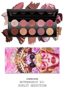 在途 Pat Mcgrath十色眼影盘Mothership XI Sunlit 11代眼影盘