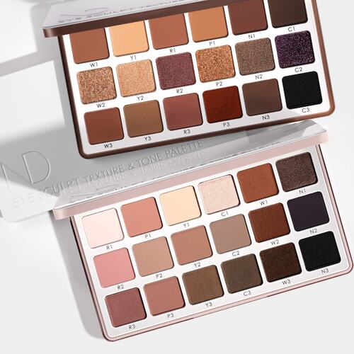 Natasha娜塔莎ND2025新品18色眼影盘Soft/Dramatic 圣诞哑光闪片