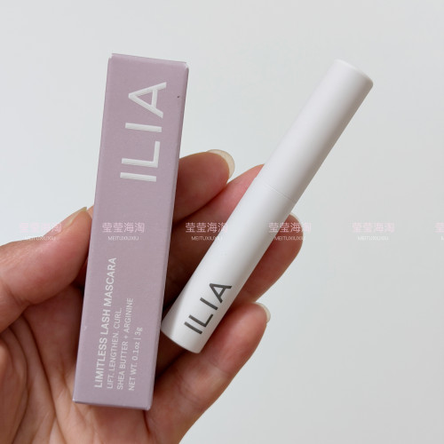 现货！ILIA Beauty美国有机彩妆 纤长款睫毛膏 孕妇可用 3g中样