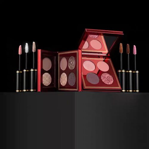 新款 海淘Pat McGrath Labs珠光四色眼影盘 染眉膏