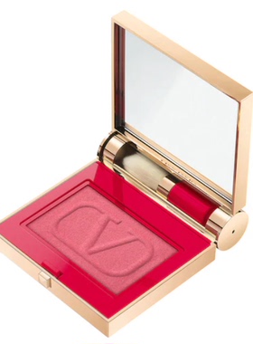 现货 美版华伦天/奴眼颊盒腮红两用腮红盘 带刷子 Call Me Coral