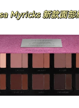 在途 Danessa Myricks 2024春季新品面部综合盘 眼影 修容 唇膏