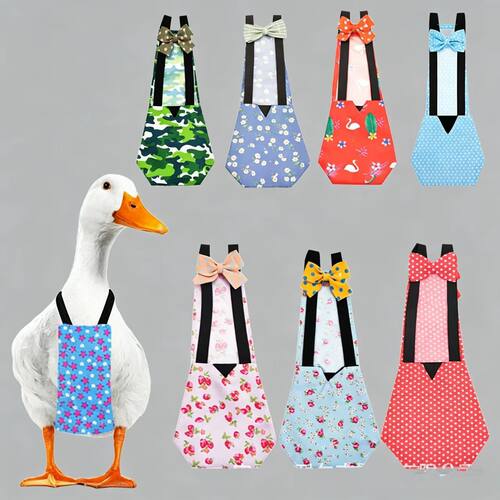 宠物鸭子衣服柯尔鸭尿不湿 鸡纸尿布鹅鸭子尿片裤