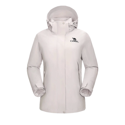 骆驼可拆卸羽绒服鹅绒内胆