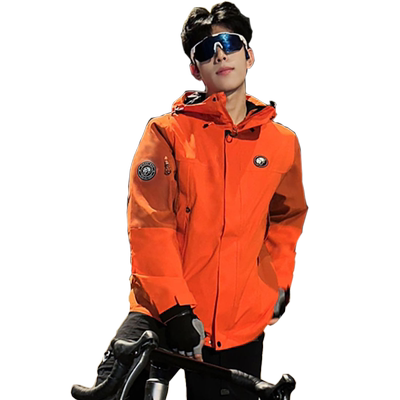 骆驼熊猫户外三合一冲锋衣抓绒内胆2026新款秋冬保暖外套防水防风