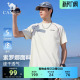 速干宽松情侣装 骆驼运动休闲t恤男女同款 新款 2026夏季 哈苏线短袖