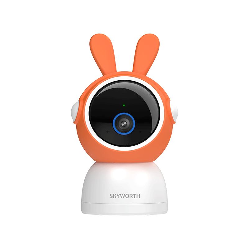 创维摄像头C40云台监控器家用360°全景夜视无线WiFi高清远程手机