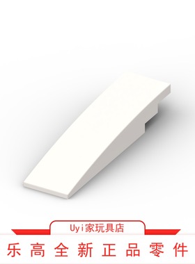 乐高LEGO零件 42918 2x8阶梯斜面弧形砖 白色 6253935 WHITE