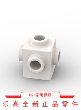 乐高LEGO 零件 4733 白色 1x1四面凸点砖 4111971 WHITE