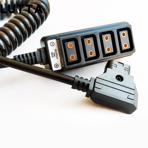 B型公插头转四连母头一分四D-TAP