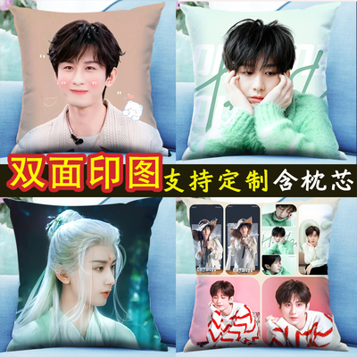 成毅抱枕照片定制双面含芯
