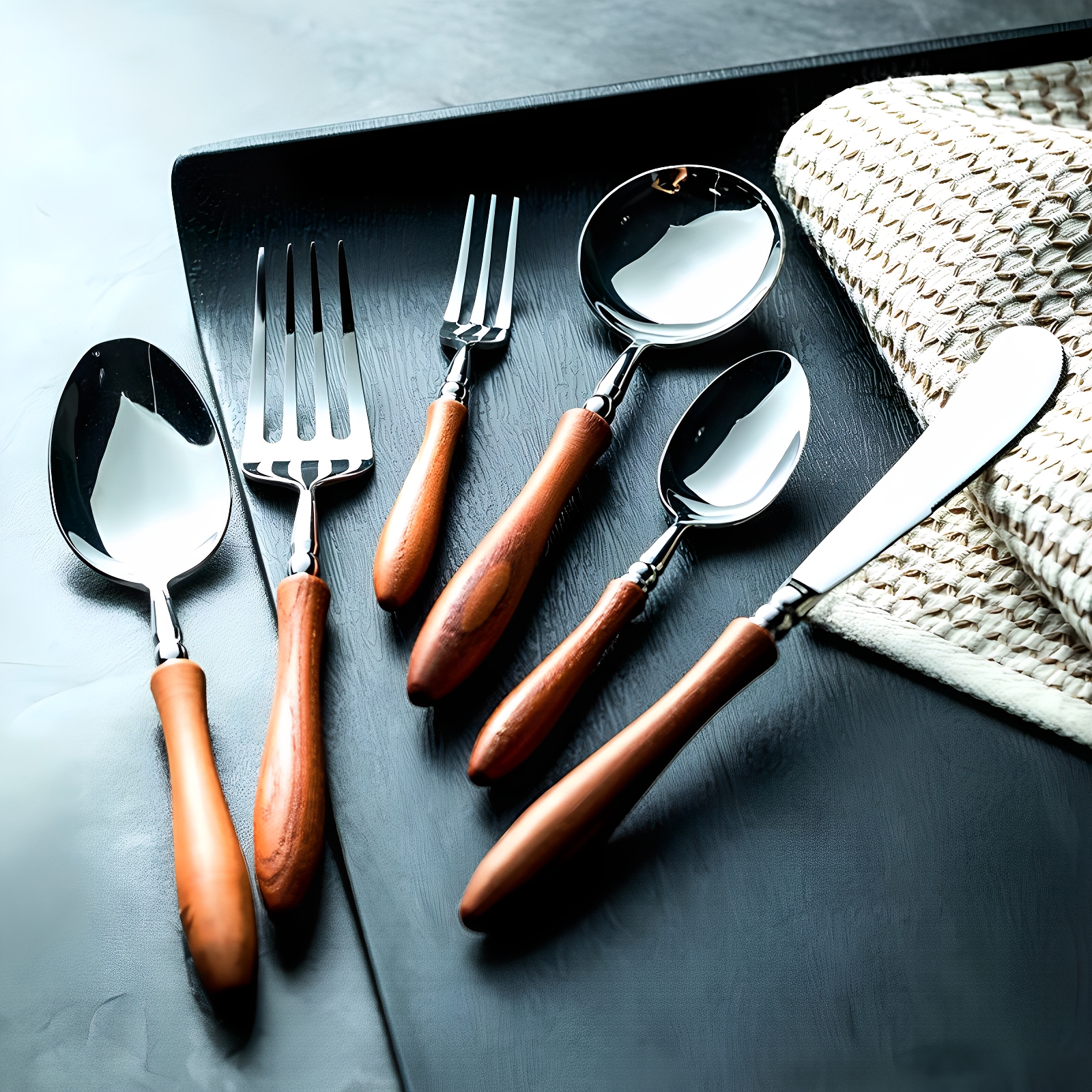 不锈钢勺子个人专用叉子西餐餐刀