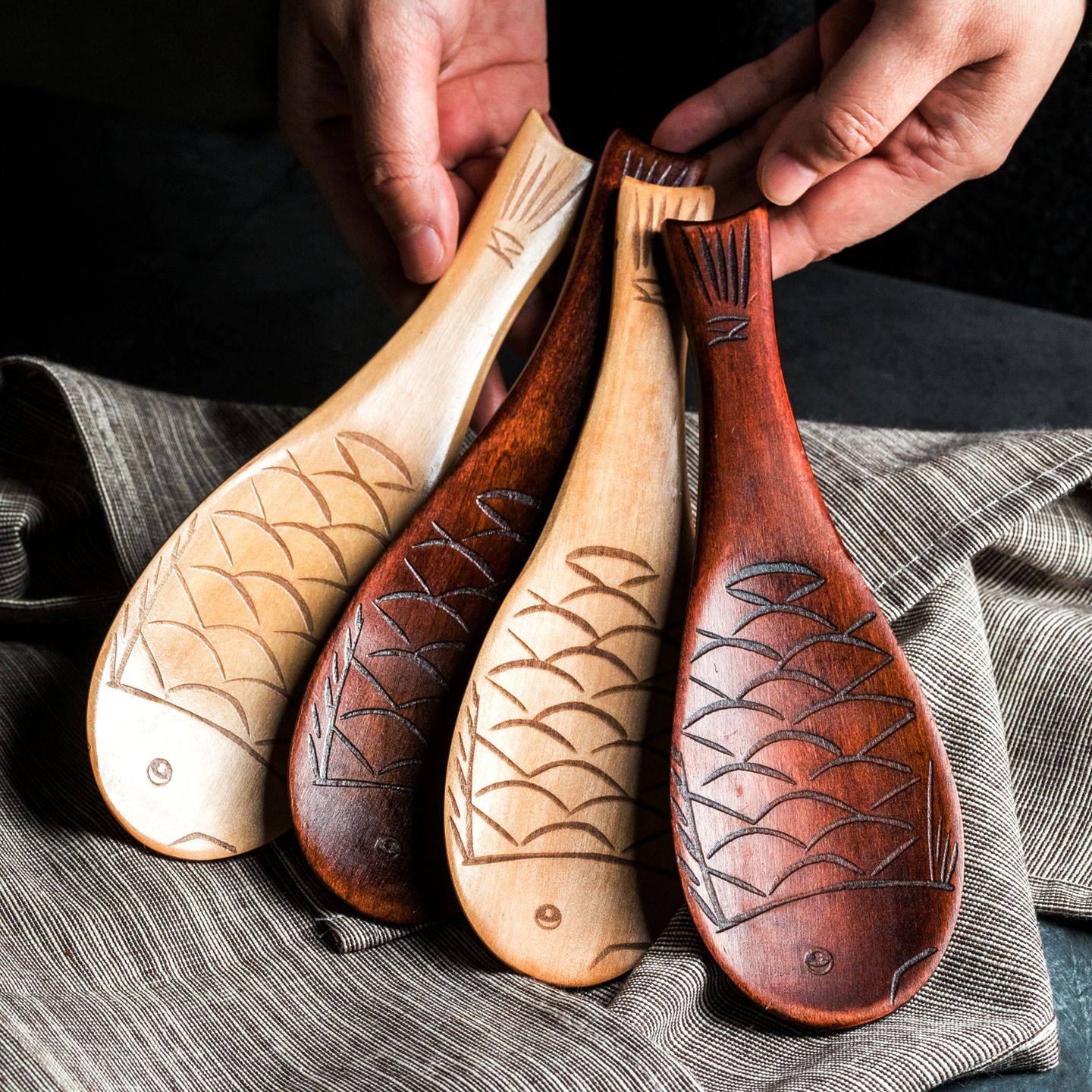 日式原木鱼型木勺子 创意木制品米饭勺电饭锅饭勺家用饭店餐厅,餐饮具,调羹/饭勺,淘宝优惠券,粉丝福利购,淘宝优惠卷