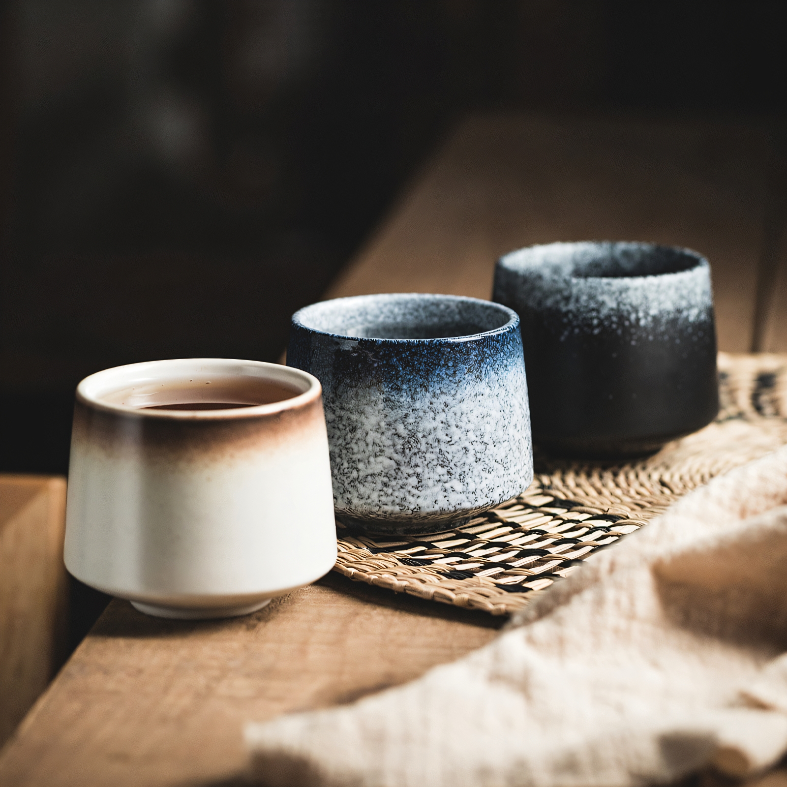 茶水杯和风日系清酒杯盖碗茶杯