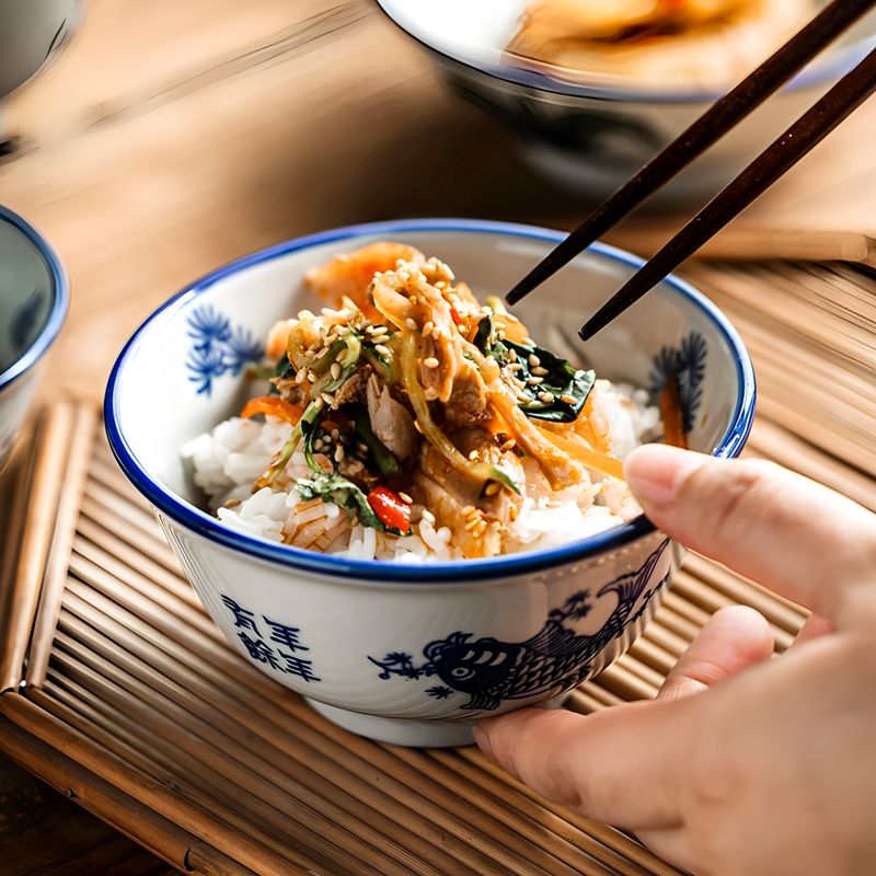 5英寸饭碗汤碗个人专用吃饭的碗