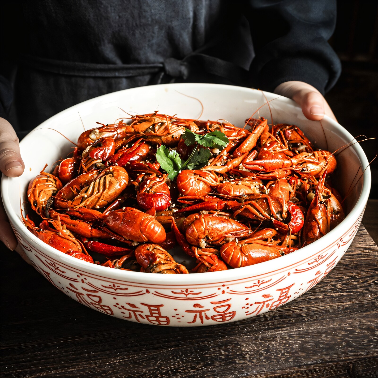 小龙虾专用盘商用水煮鱼大盆碗酸菜鱼碗大号汤盆陶瓷福字碗深盘子,厨房/烹饪用具,配菜/备菜盘,淘宝优惠券,粉丝福利购,淘宝优惠卷