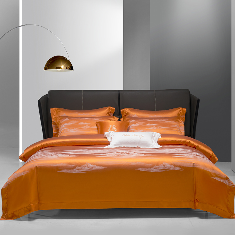 欧式高端奢华140支长绒棉四件套