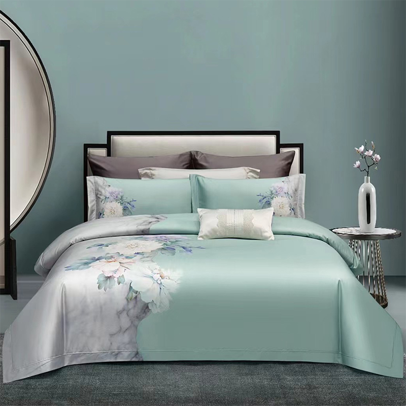 新中式160支长绒棉印花四件套