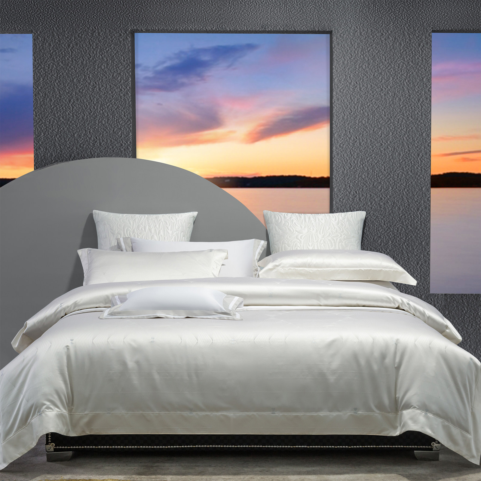 重磅真丝四件套100%桑蚕丝