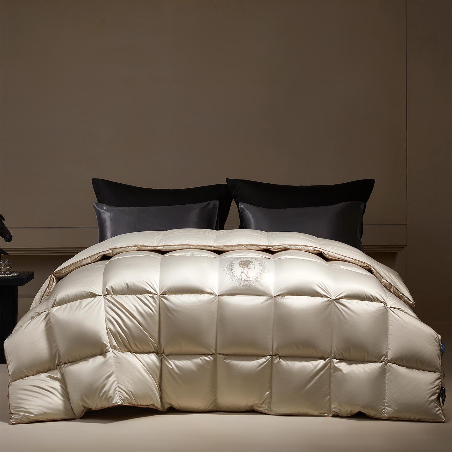 95白鹅绒春秋加厚冬被抗菌羽绒被