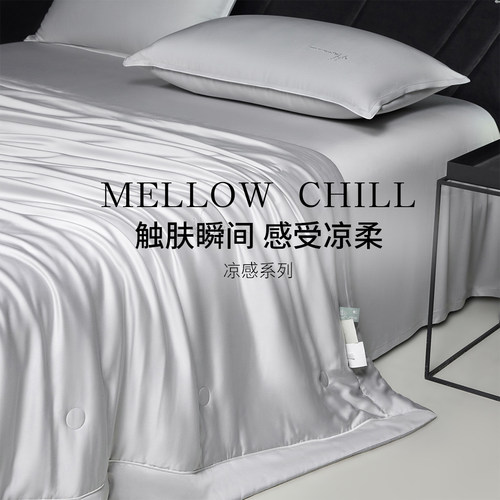 夏季凉感丝滑莱赛尔天丝夏凉被