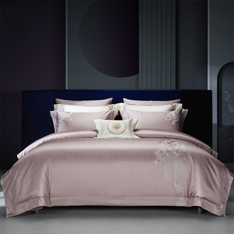 中式150支双股重磅刺绣四件套