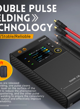 FNIRSI SWM-10 Portable Battery Spot Welder 18650 Battery