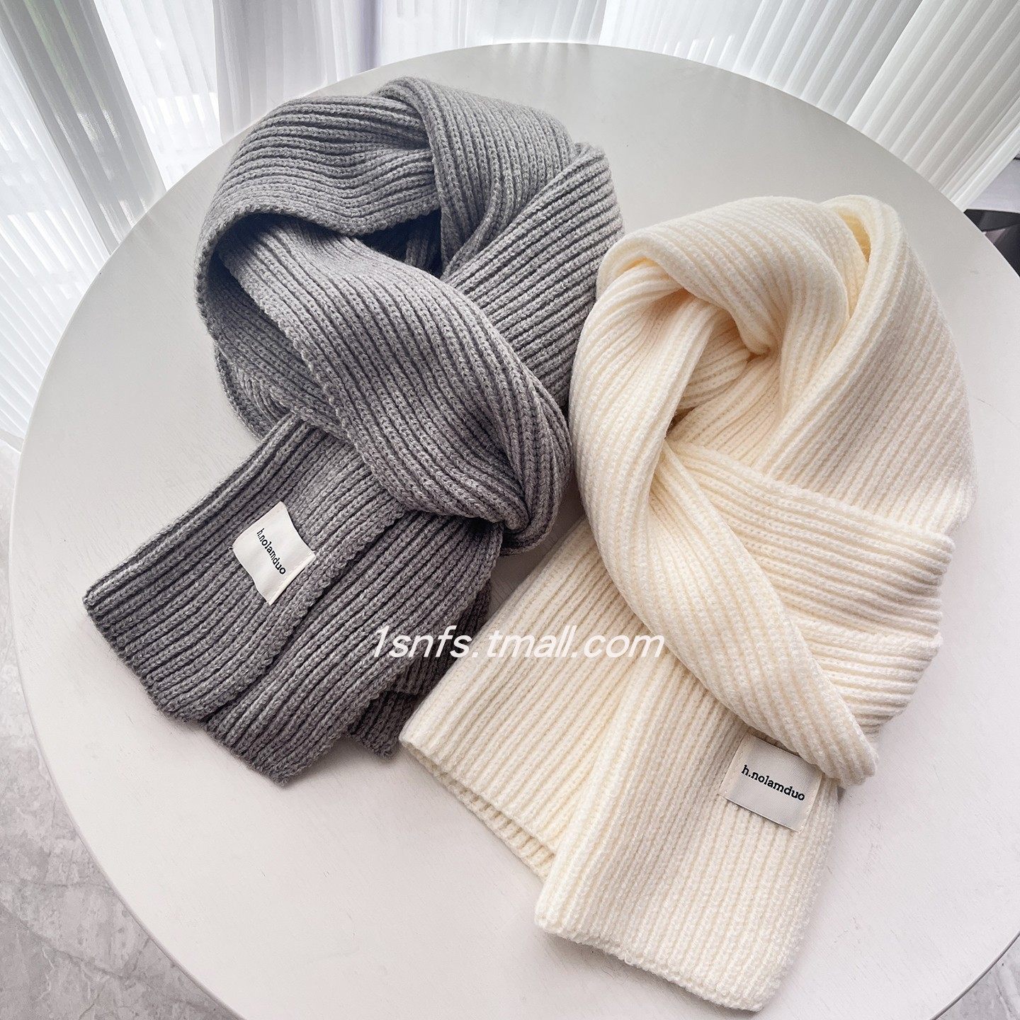 1sn 2025情侣围巾冬季保暖男女礼物盒装毛线针织学生纯色简约潮,服饰配件/皮带/帽子/围巾,围巾/丝巾/披肩,淘宝优惠券,粉丝福利购,淘宝优惠卷