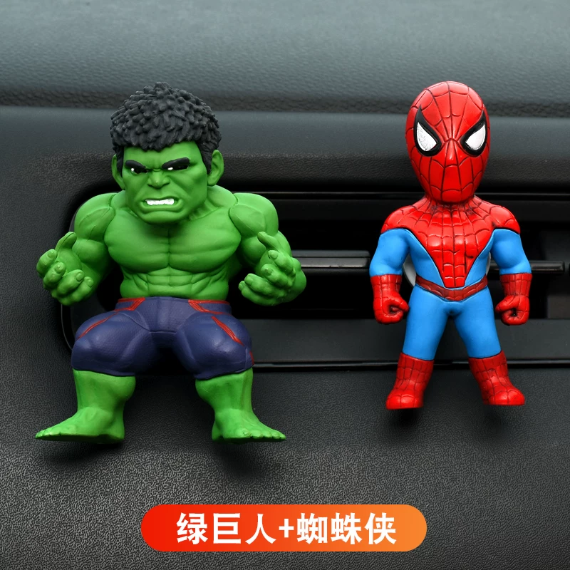 Автомобильный освежитель воздуха The Avengers, вент-клип в виде Железного человека, ароматерапия