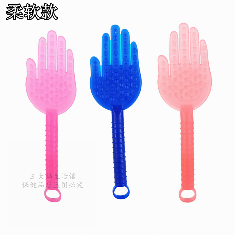 拍痧经络拍痧掌硅胶按摩捶健康拍