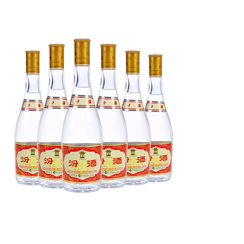 2021年黄盖汾酒6瓶套装