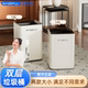 轻奢垃圾桶家用2025新款 厕所卫生间带盖纸篓客厅卧室厨房大容量