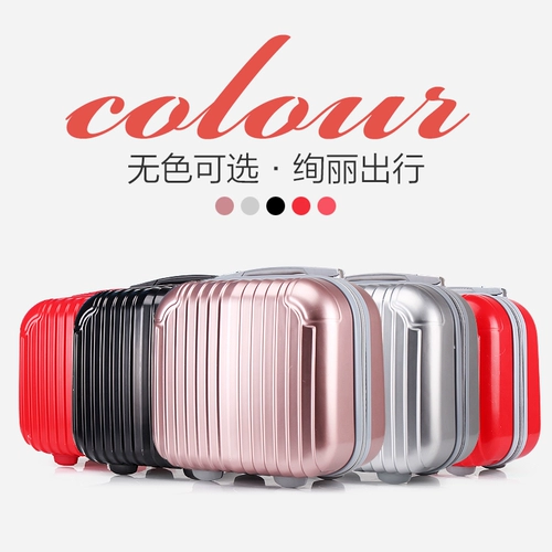 宋人 Вместительный и большой чемодан, маленький портативный ящик для хранения, косметичка, сумка для путешествий, 13.9 дюймов