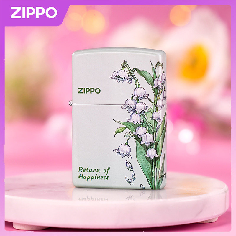 zippo打火机夜光铃兰官方正版煤油防风彩印艺术生日礼物送男友,ZIPPO/瑞士军刀/眼镜,ZIPPO/芝宝,淘宝优惠券,粉丝福利购,淘宝优惠卷