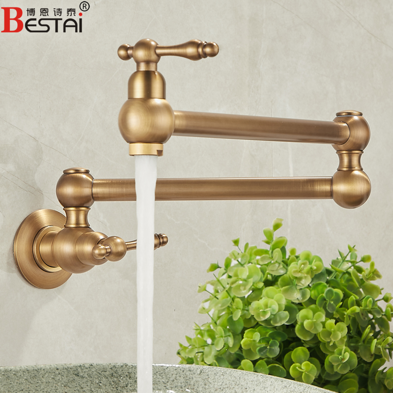 仿古复古欧式全铜户外面盆水龙头