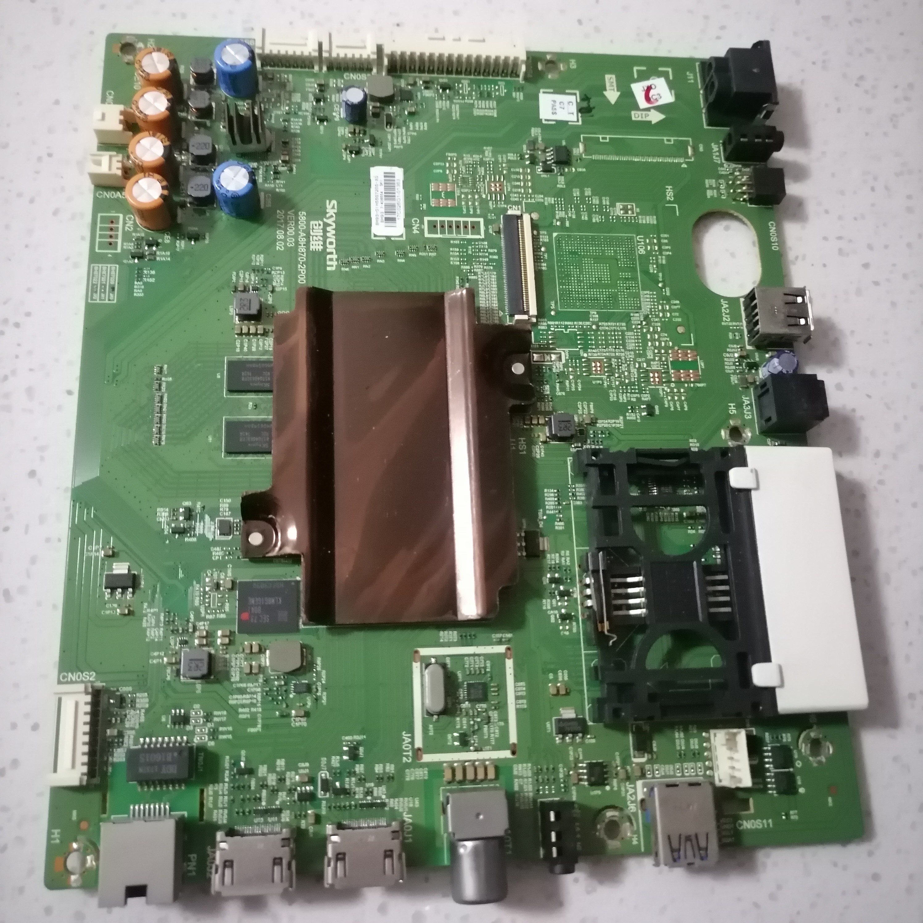 55G7200主板5800-A8H870-0P00