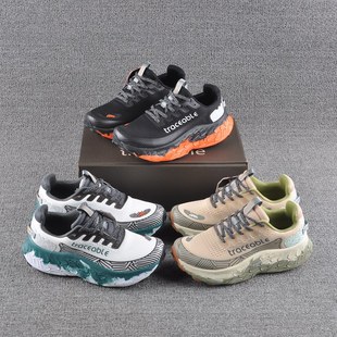 加拿大情侣休闲运动鞋 厚底透气防滑耐磨减震户外越野跑步鞋男女