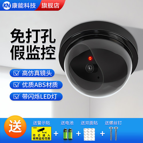 【LED闪灯】假健康仿真摄像头