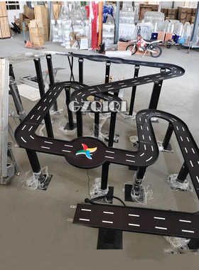 3x3m弹珠赛道订制TOP滚珠赛道桌球赛道强力珠比赛重力轨道球滚珠