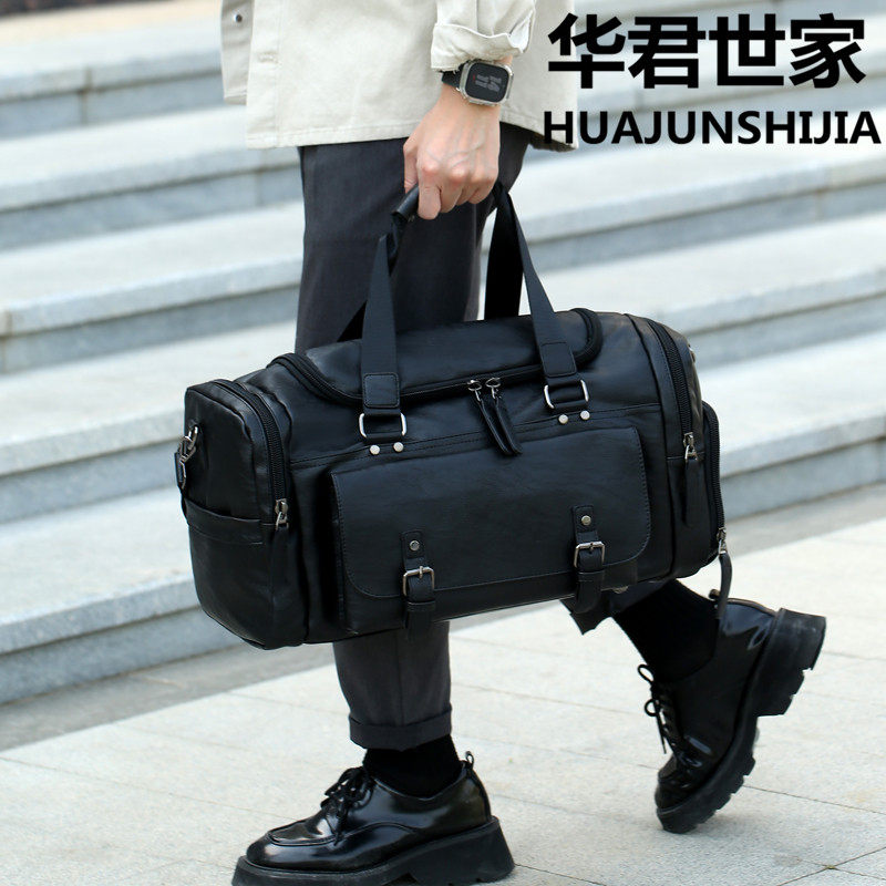 旅游手提包大容量高档旅行包男士长途出差单肩斜挎包多功能行李包
