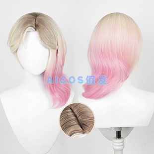 Aicos 蜘蛛格温 cos假发 染色渐变 女蜘蛛侠 纵横宇宙
