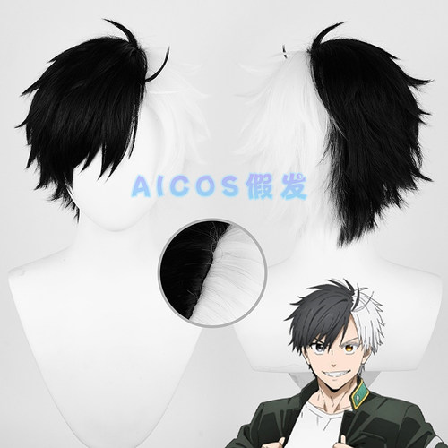 AICOS樱遥防风铃打毛假发